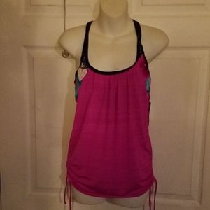 Nwt zero x posur bathing suit top